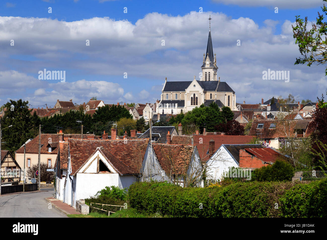 France, Loiret (45), Autry-le-Châtel // France, Loiret, Autry le Chatel Stock Photo