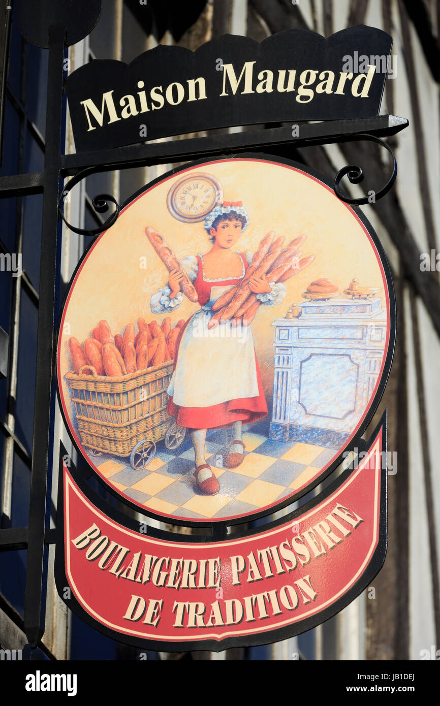 Bakery, Old Town, Rouen, Normandy, France, Europe Stock Photo Alamy