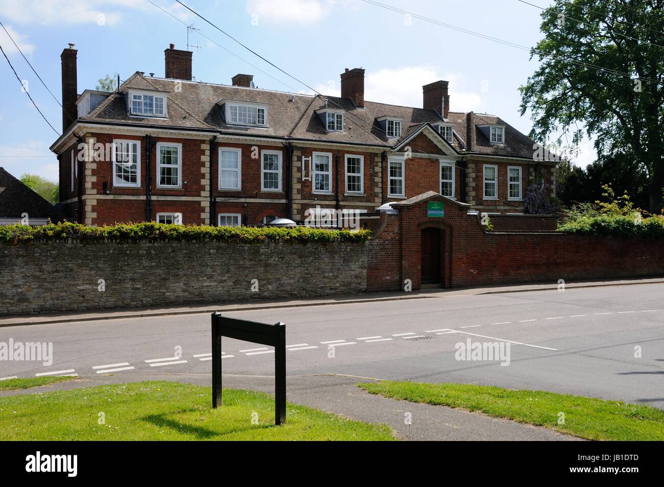 Sharnbrook House, Sharnbrook, Bedfordshire, dates to the early eighteenth century. Stock Photo