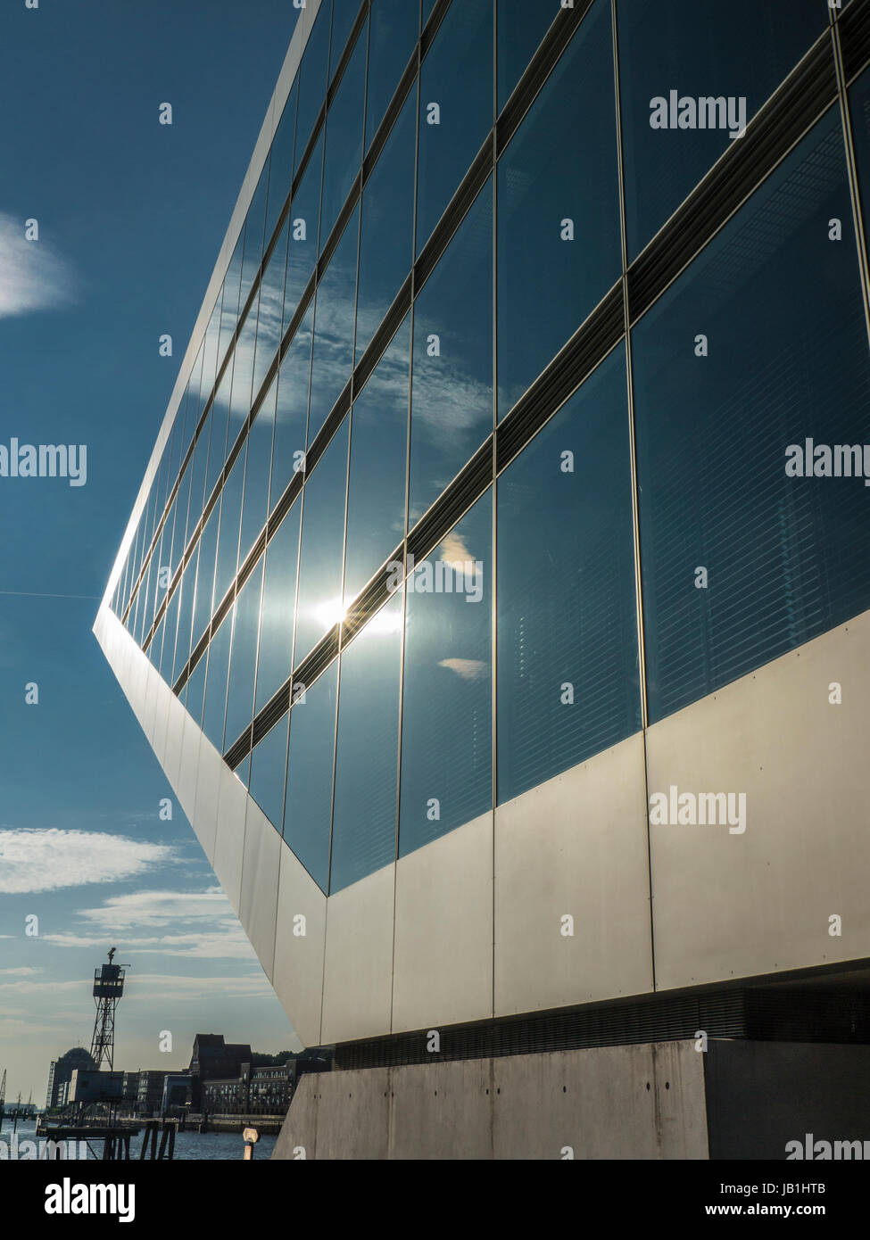Dockland Office Building in Hamburg, Germany. Stock Photo