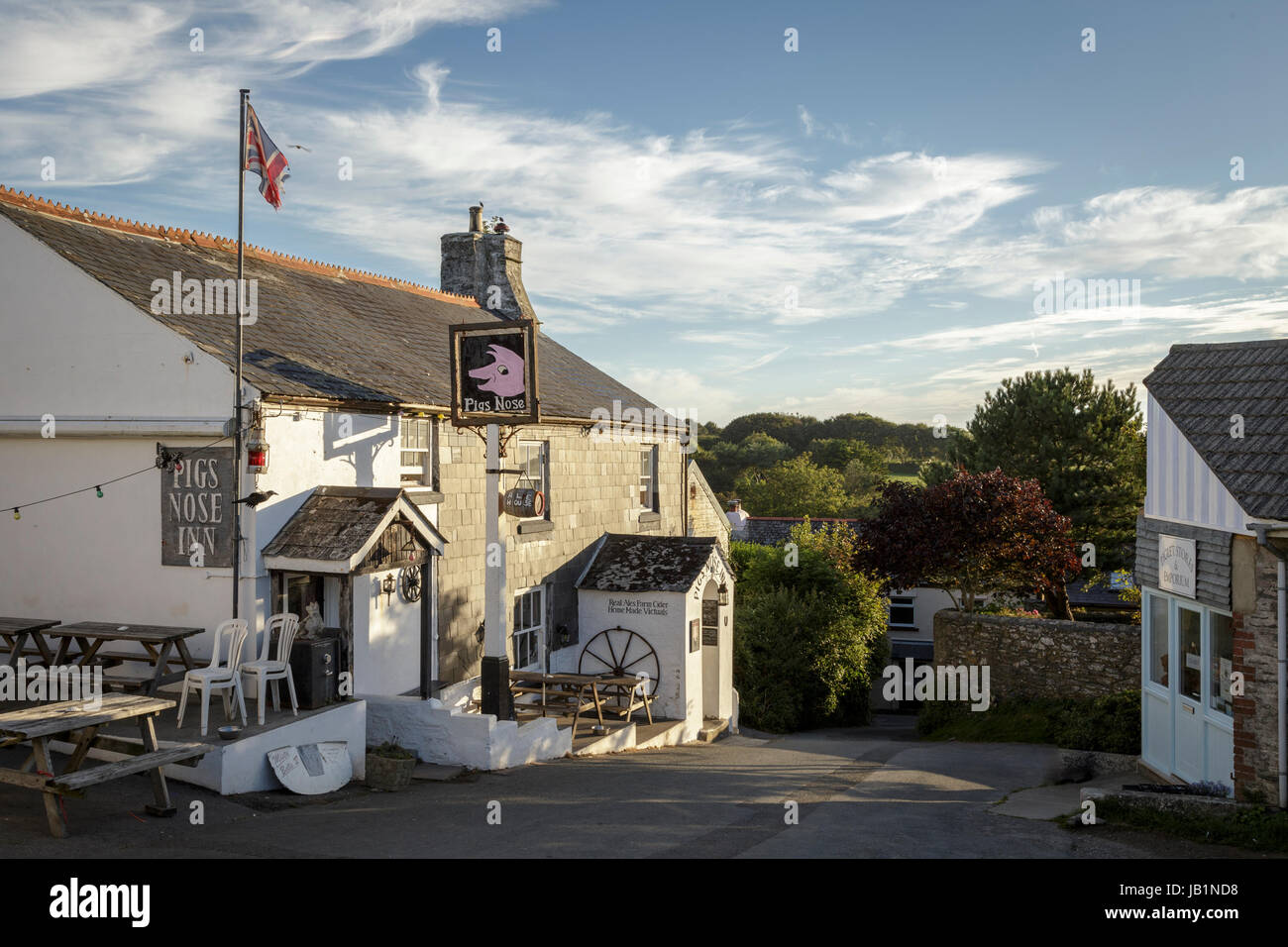The Pigs Nose Inn at East Prawle, South Devon, UK Stock Photo Alamy
