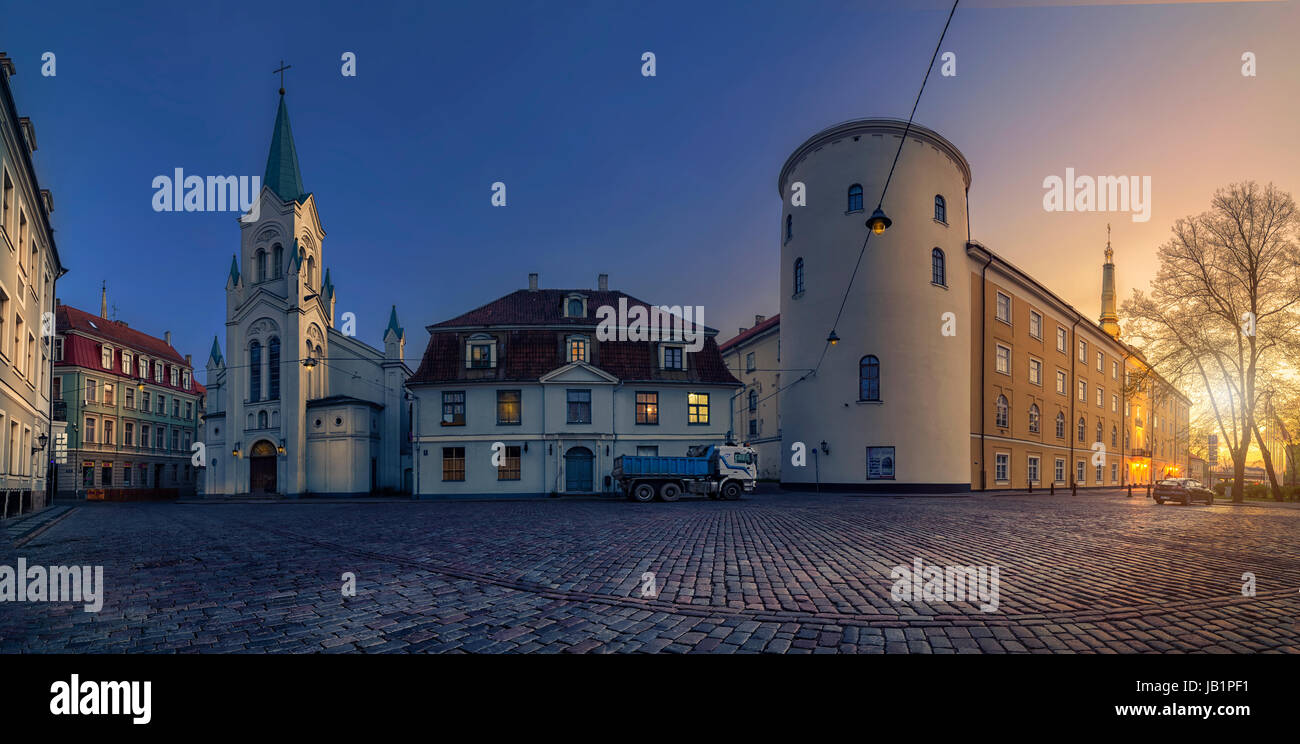 Mary church riga castle hi-res stock photography and images - Alamy