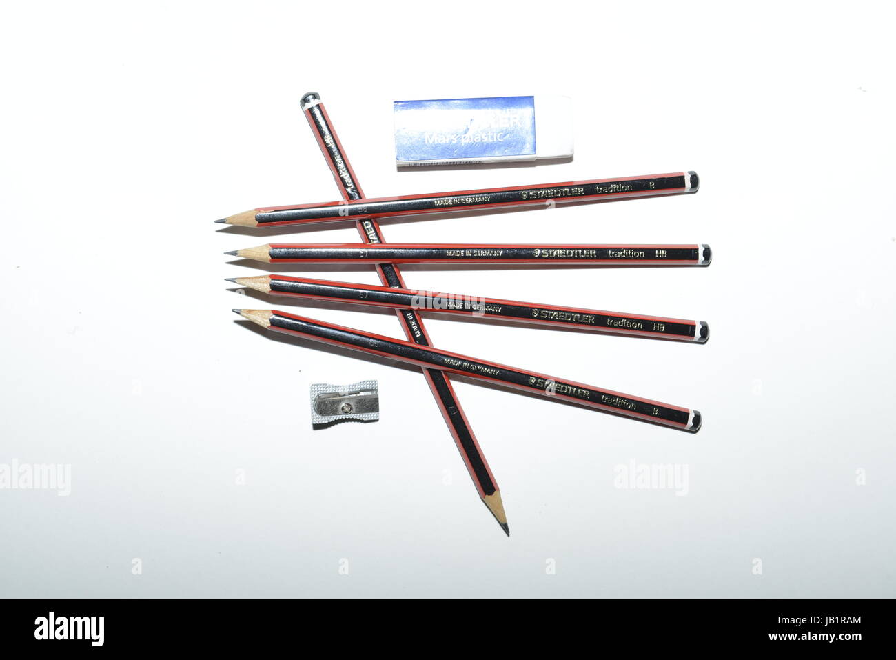 Drawing pencils Stock Photo
