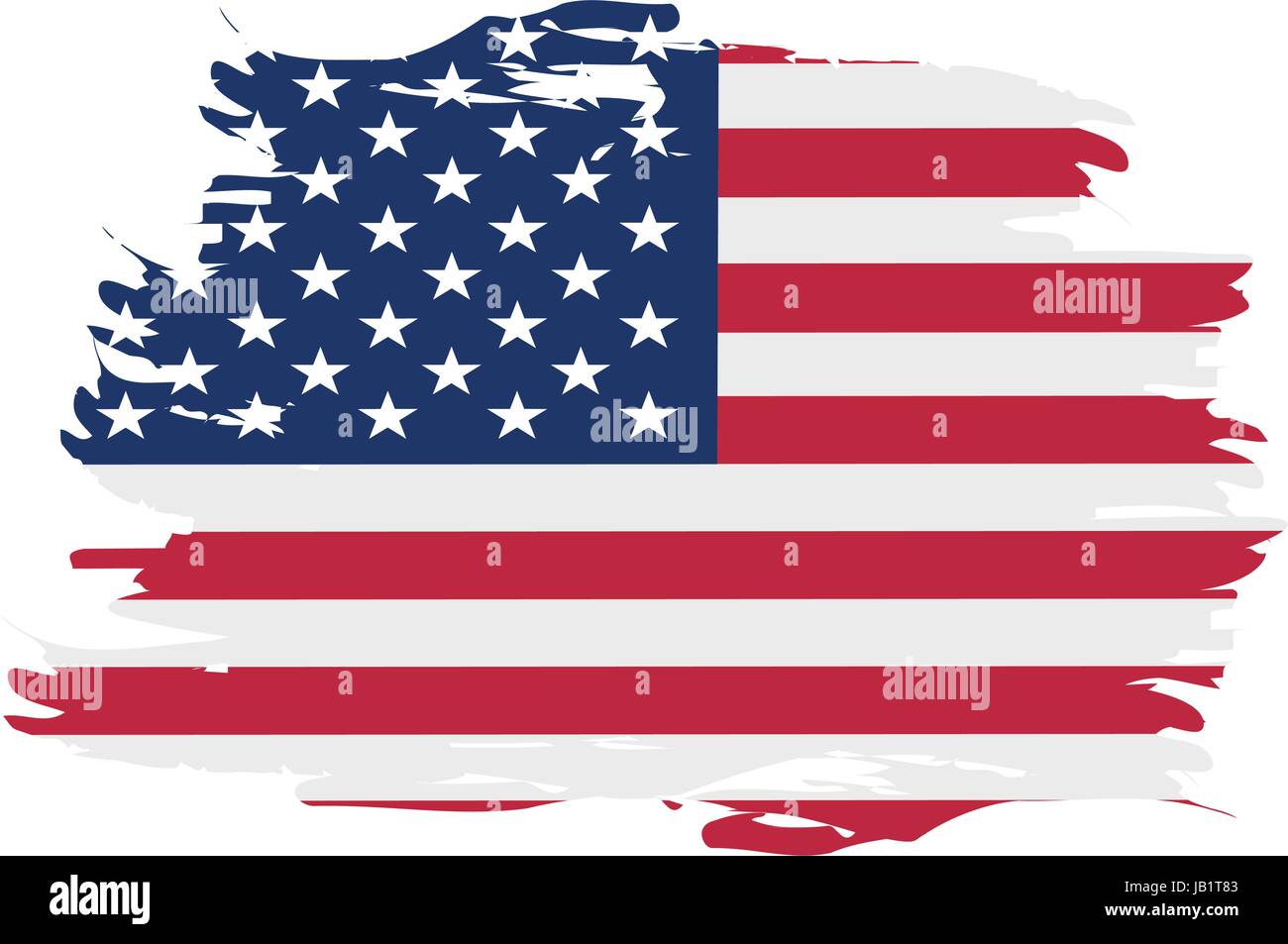 Isolated American flag Stock Vector Image & Art - Alamy