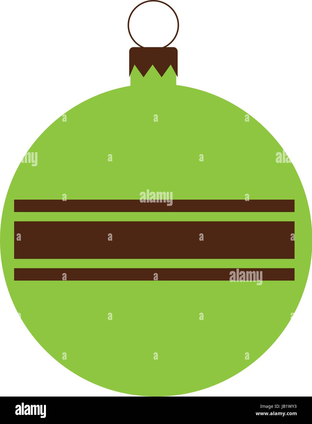 christmas ball isolated icon Stock Vector Image & Art - Alamy