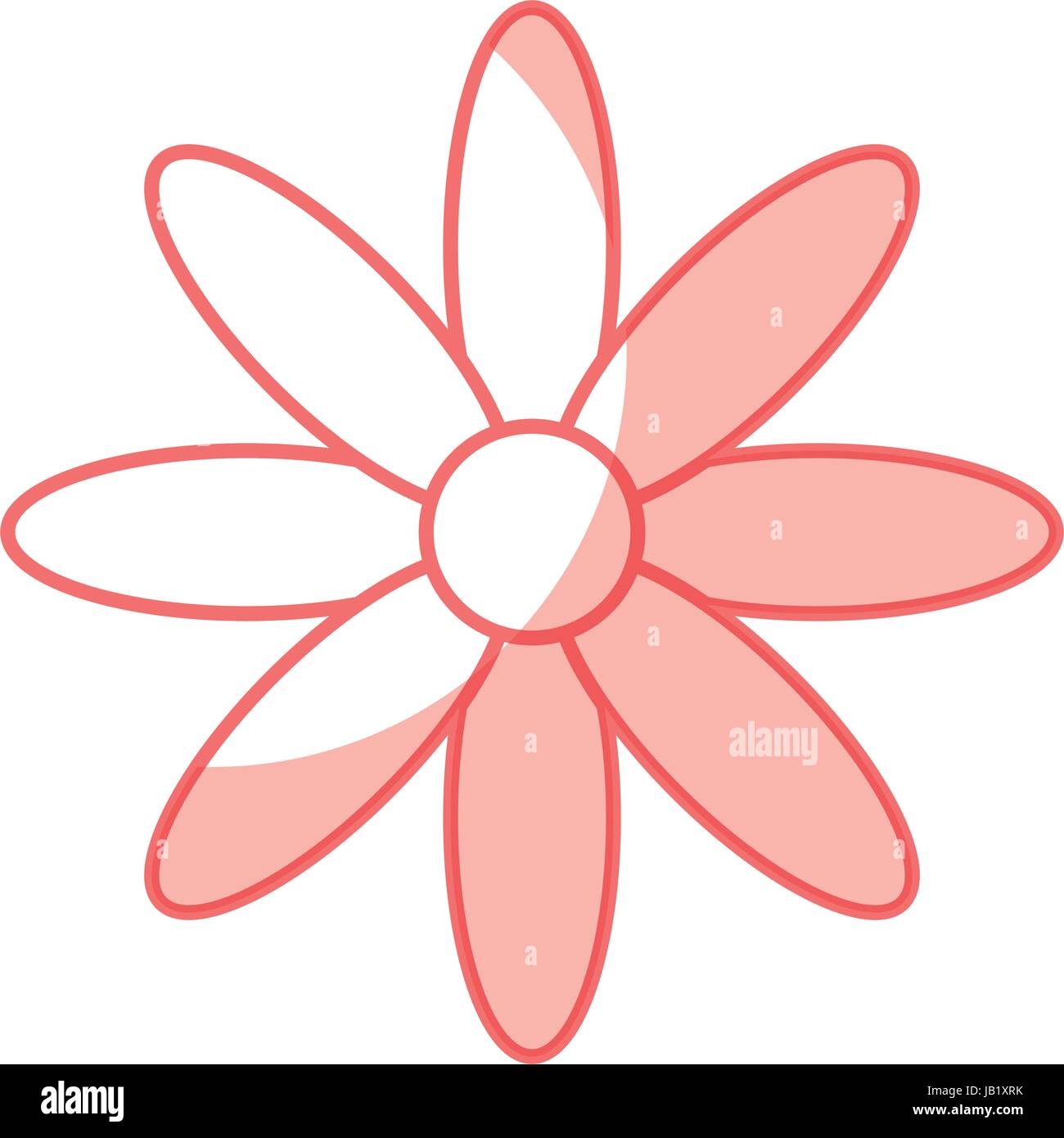 cute flower isolated icon Stock Vector Image & Art - Alamy