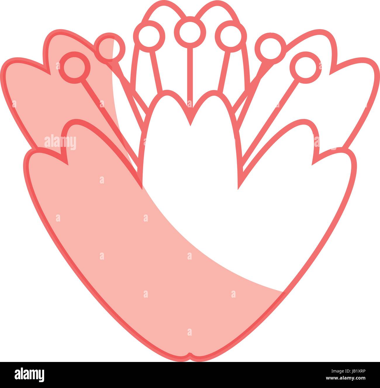 cute flower isolated icon Stock Vector Image & Art - Alamy