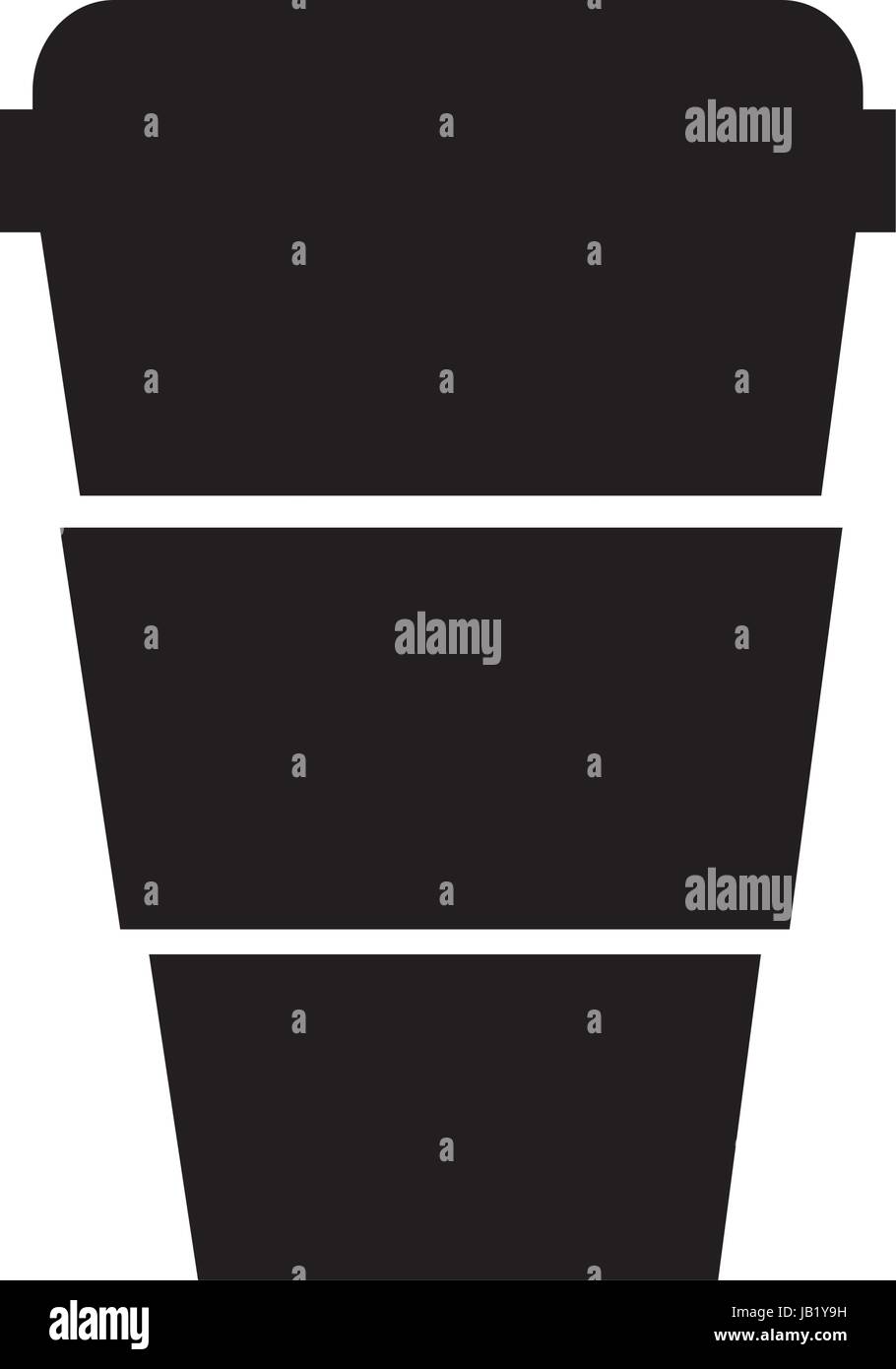 plastic cup isolated icon Stock Vector Image & Art - Alamy