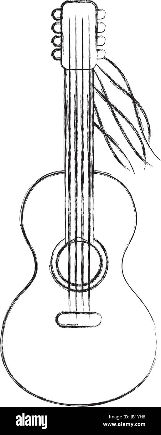 guitar instrument isolated icon Stock Vector Image & Art - Alamy
