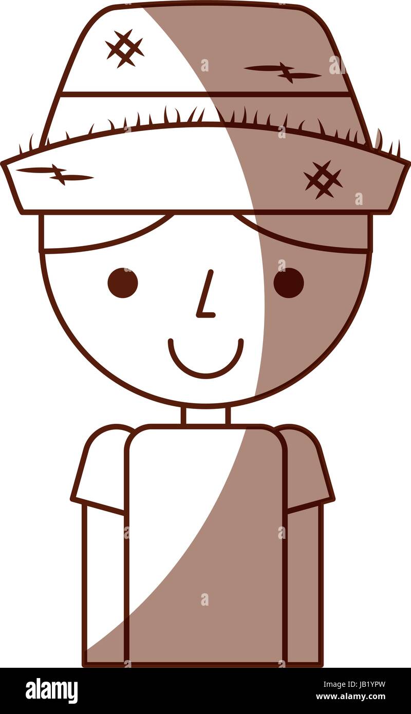 cute farmer avatar character Stock Vector Image & Art - Alamy