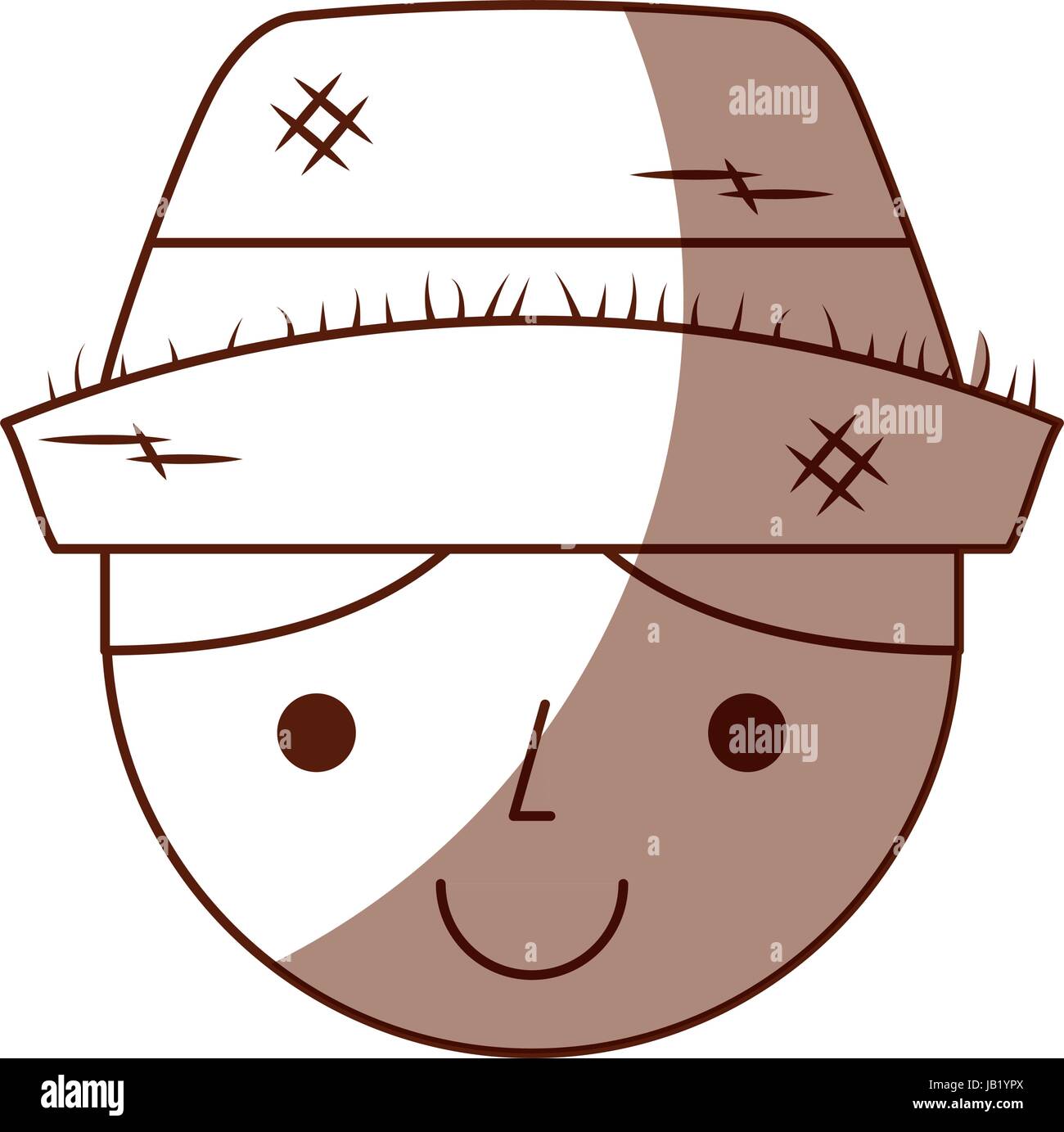 cute farmer avatar character Stock Vector Image & Art - Alamy