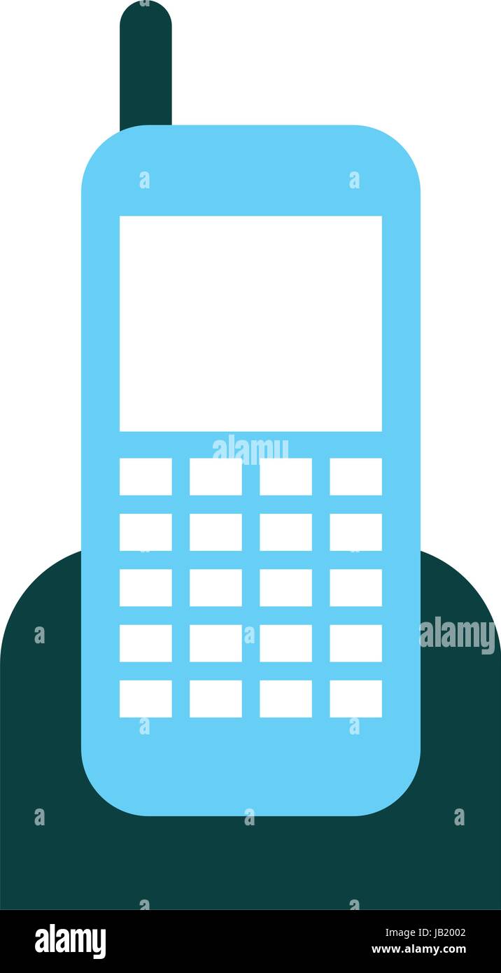cellphone device isolated icon Stock Vector Image & Art - Alamy
