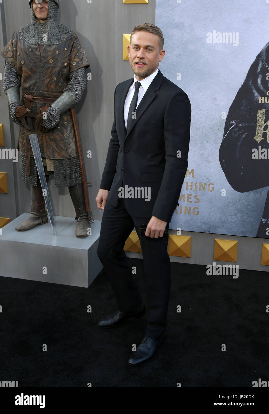 the premiere of KING ARTHUR: LEGEND OF THE SWORD Featuring: Charlie ...