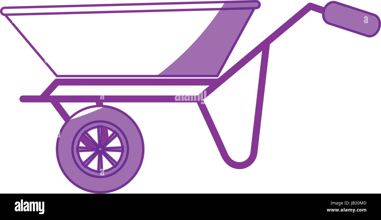 wheelbarrow icon image Stock Vector Image & Art - Alamy