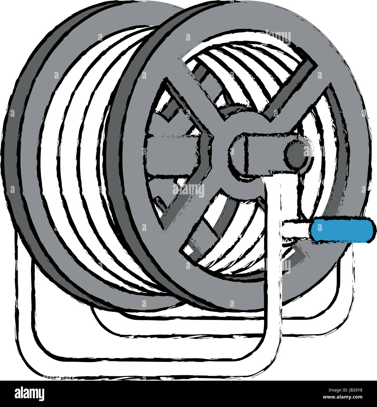 hose reel icon Stock Vector Image & Art - Alamy