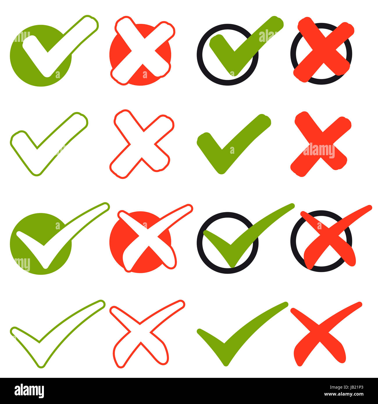 collection cross + hook Stock Photo Alamy