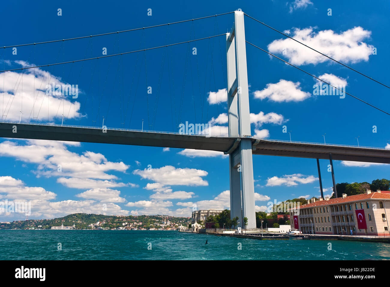 Famous Bosphorus Bridge connecting Asia and Europe, Istanbul Stock Photo Alamy