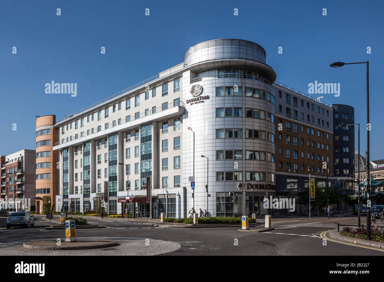 Double Tree by Hilton Hotel, Imperial Road, Fulham, London Stock Photo