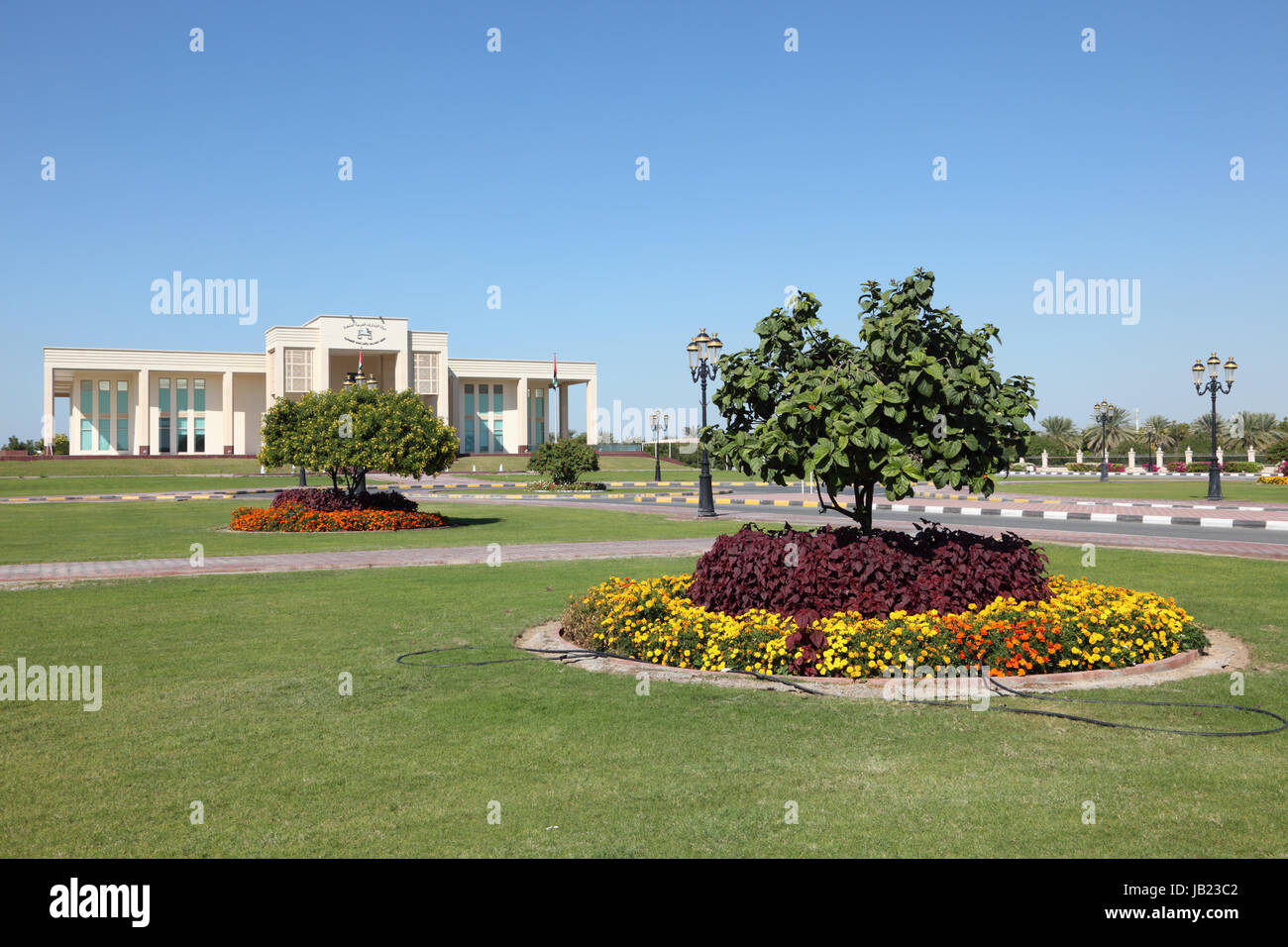 Faculty of law at Sharjah University, United Arab Emirates Stock Photo Alamy