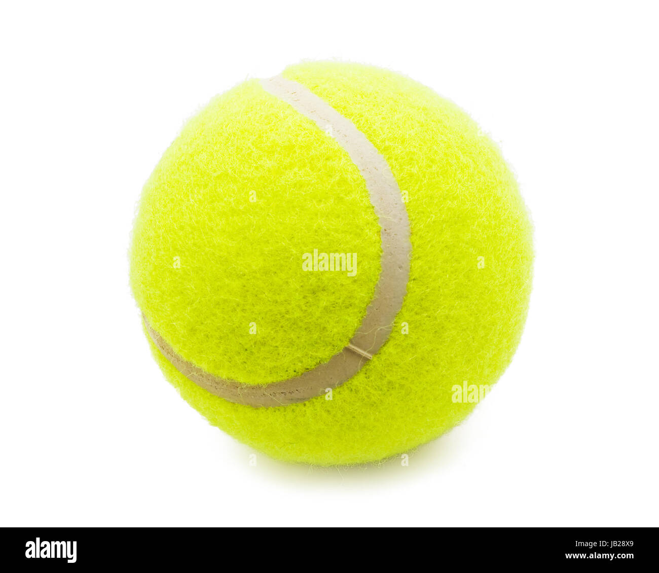 Tennis ball isolated on white background Stock Photo - Alamy