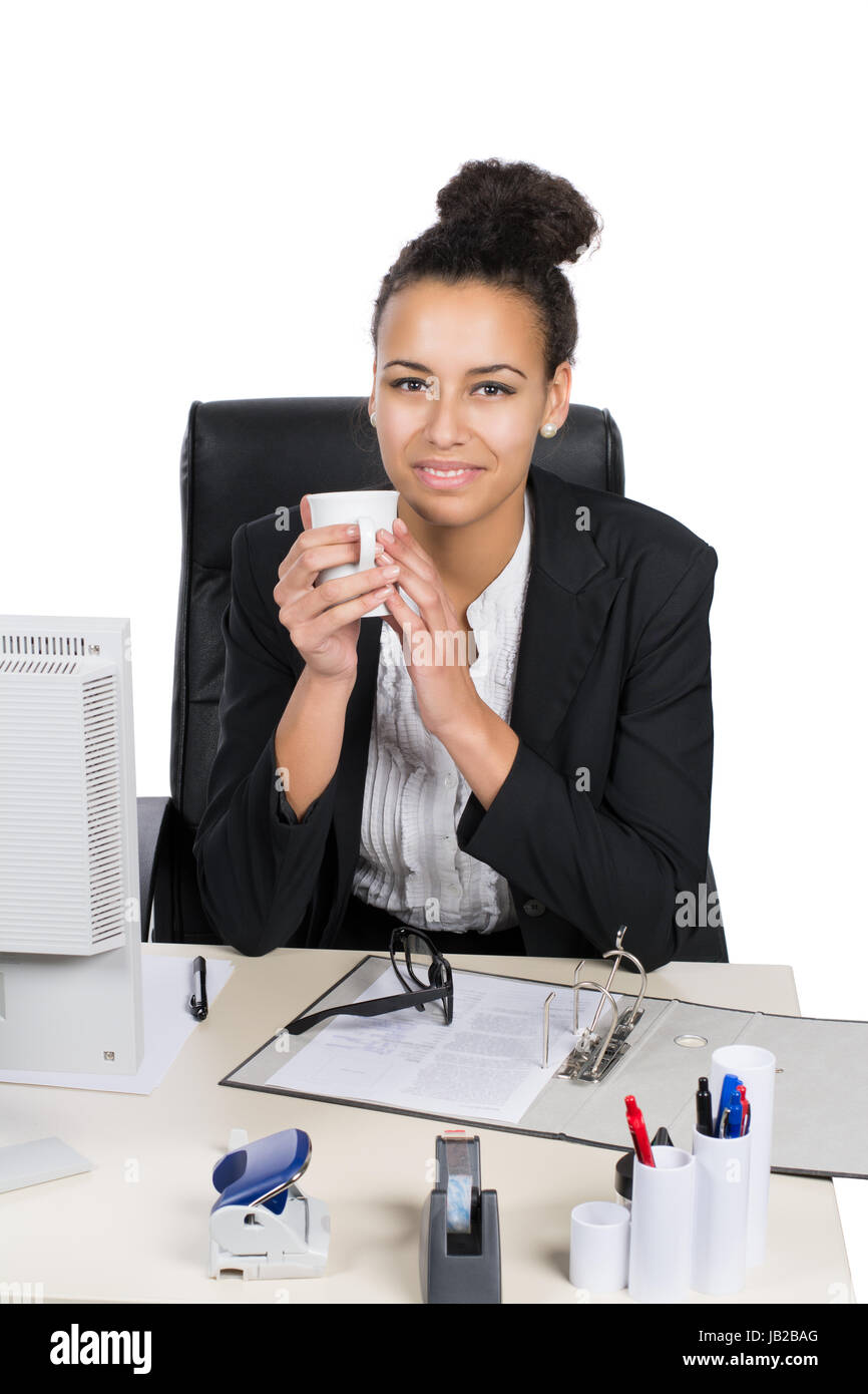 Geschäftsfrau kaffee hires stock photography and images Alamy