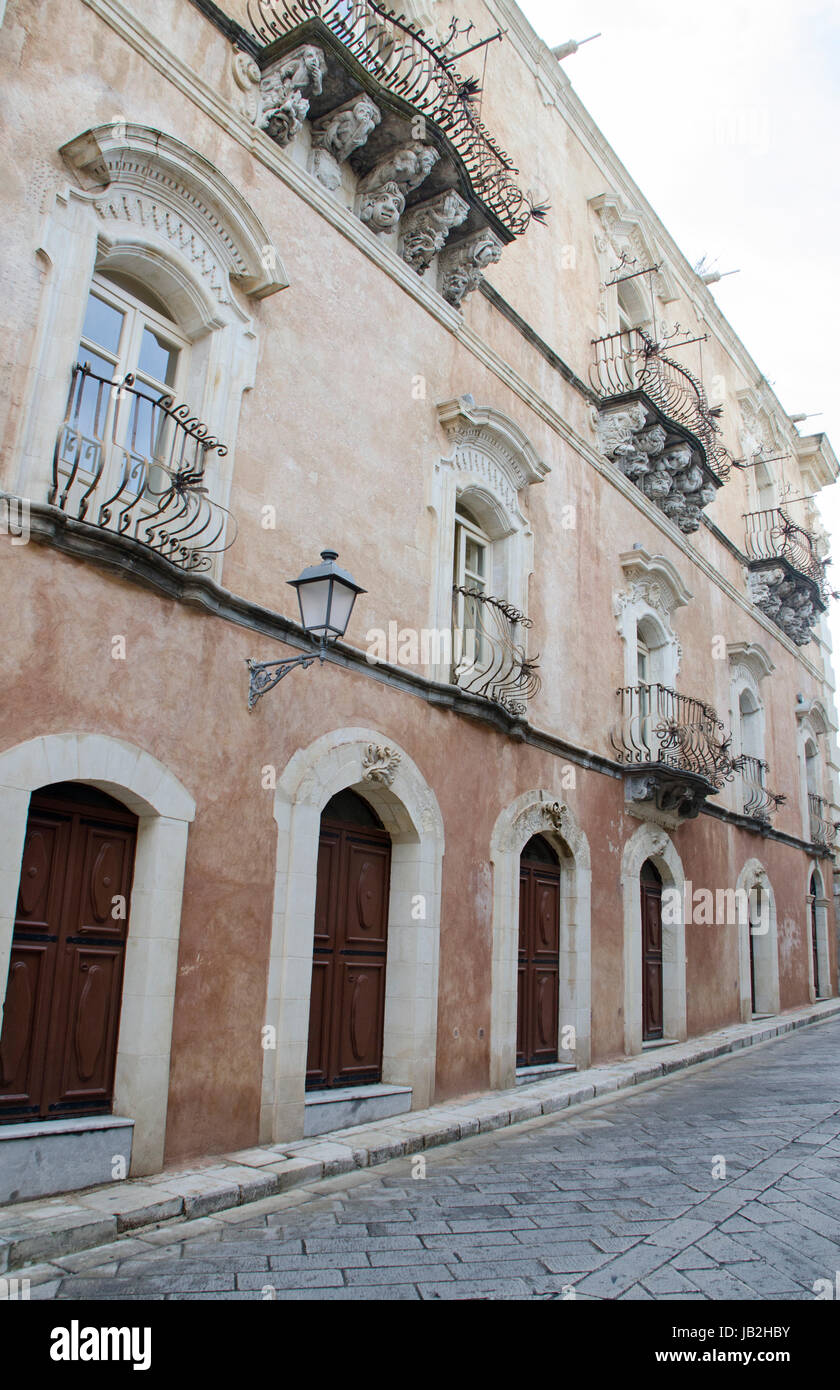 Palazzo La Rocca Stock Photo - Alamy