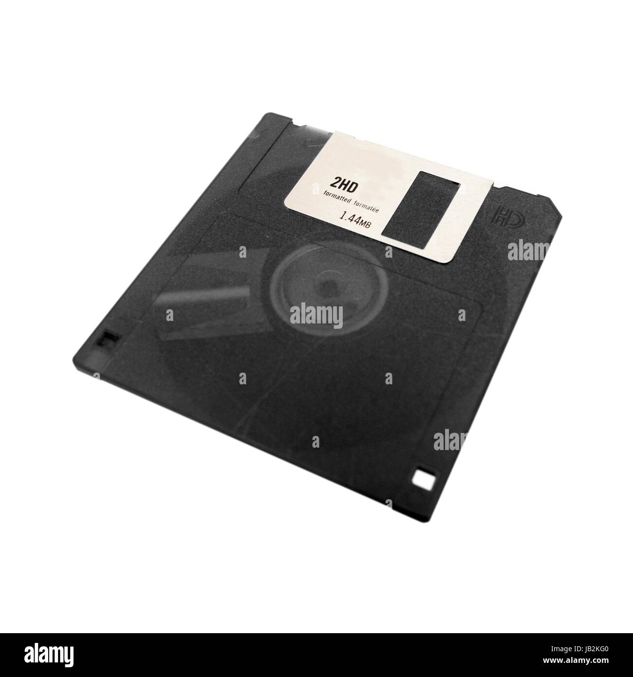A computer floppy disk isolated on a white background Stock Photo Alamy