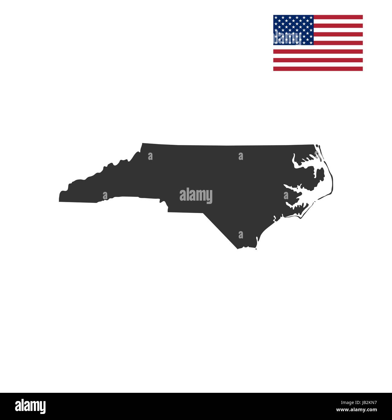 North carolina outline Stock Vector Images Alamy