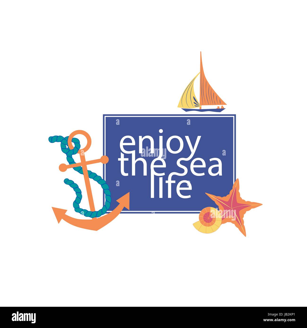 Nautical poster concept Stock Vector Image & Art Alamy