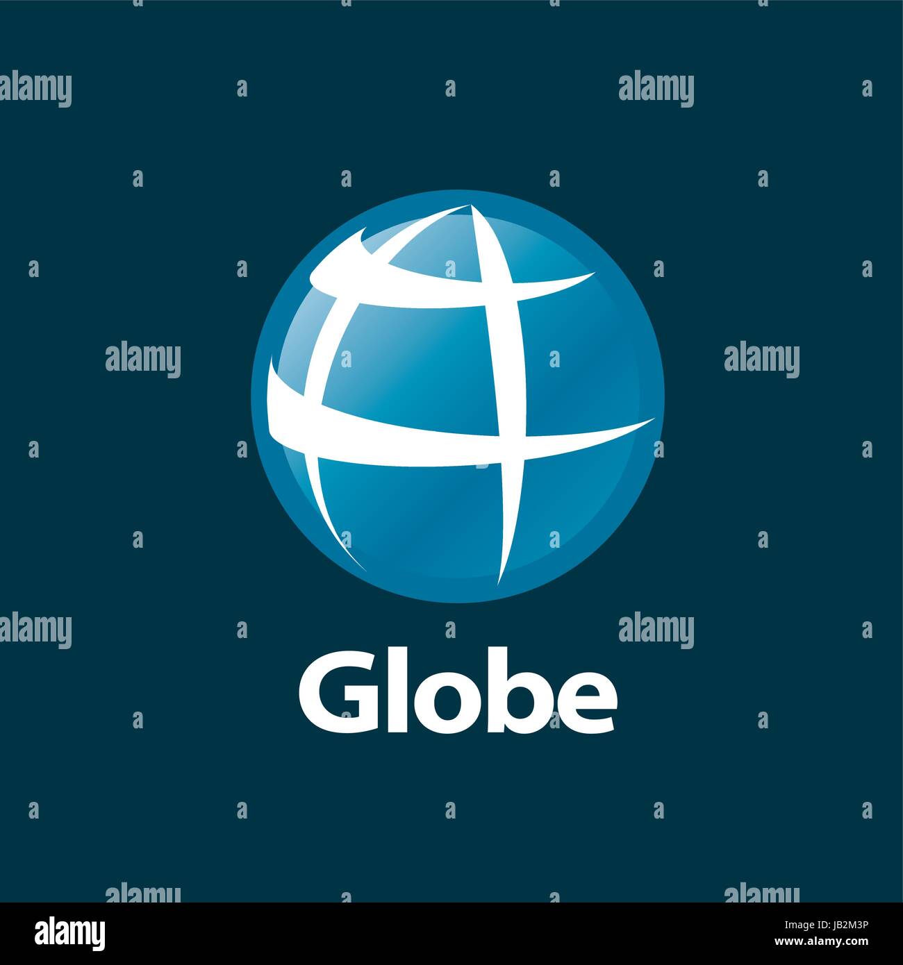 template logo design globe. Vector illustration icon Stock Vector Image ...