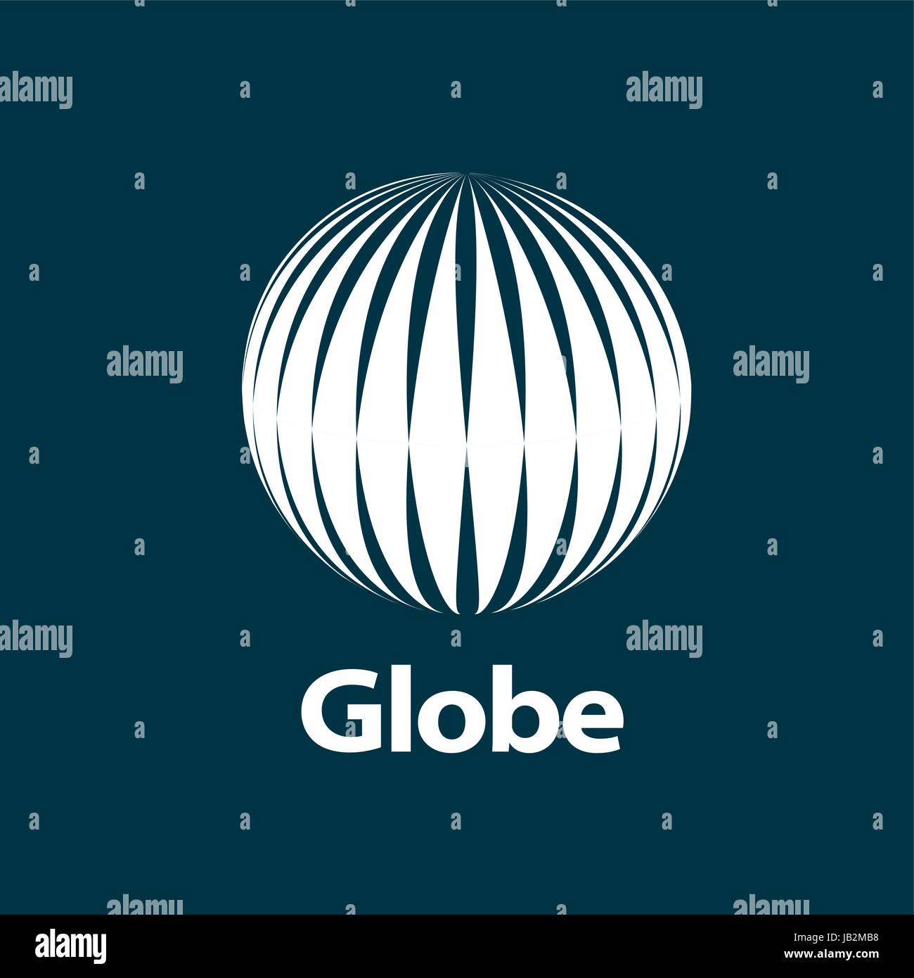 template logo design globe. Vector illustration icon Stock Vector Image ...