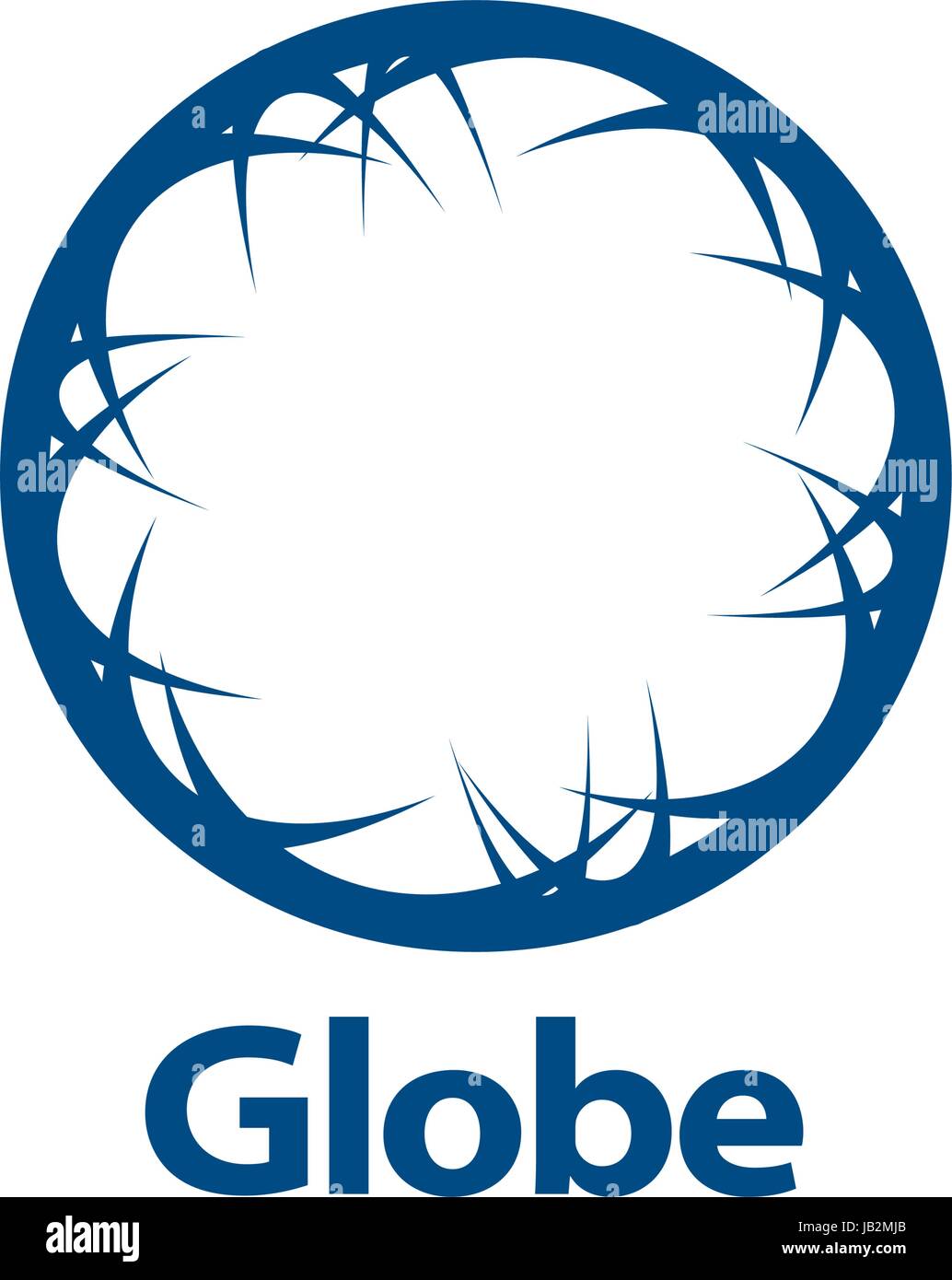 template logo design globe. Vector illustration icon Stock Vector Image ...