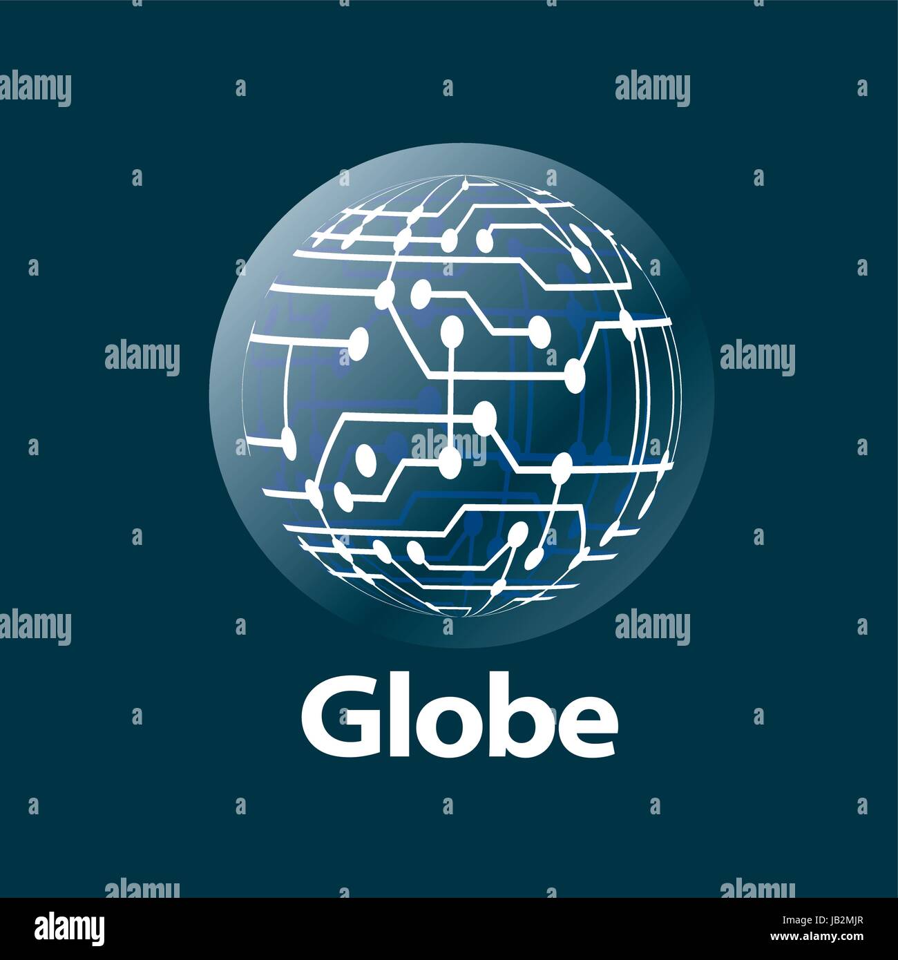template logo design globe. Vector illustration icon Stock Vector Image ...