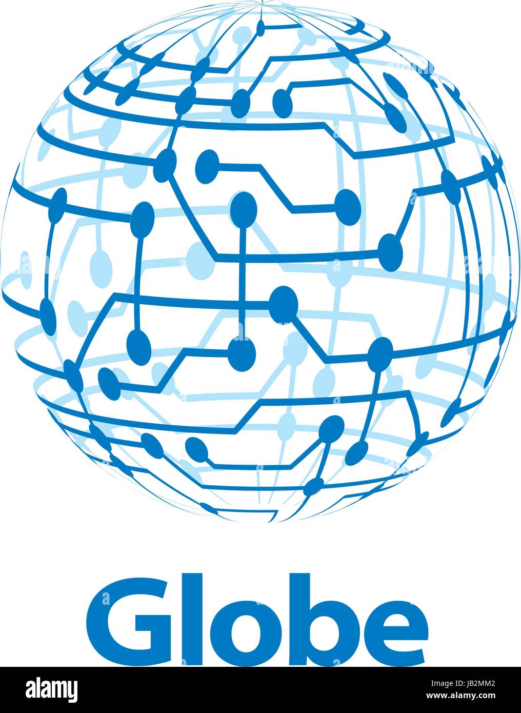 template logo design globe. Vector illustration icon Stock Vector Image ...