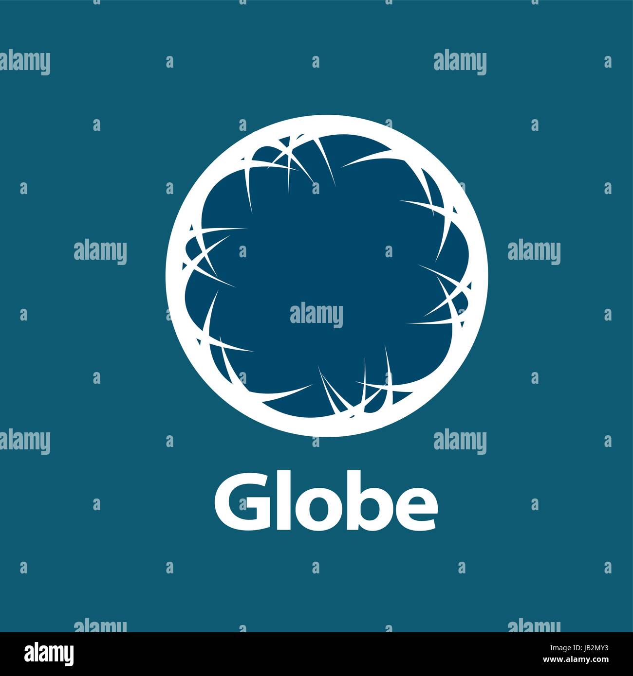 template logo design globe. Vector illustration icon Stock Vector Image ...