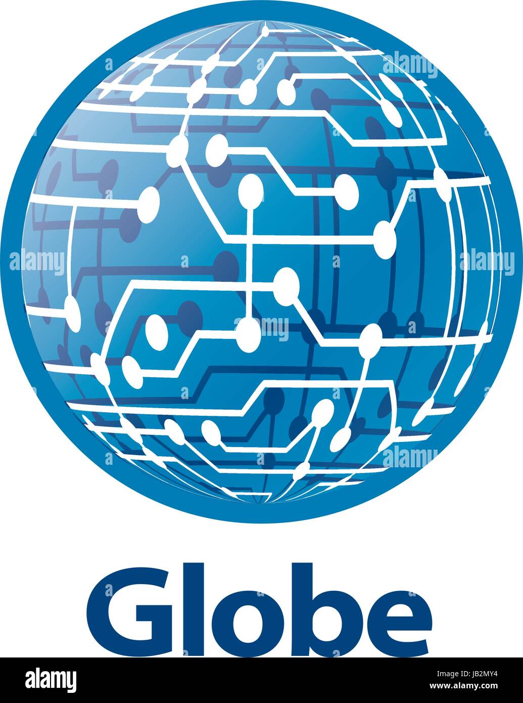 template logo design globe. Vector illustration icon Stock Vector Image ...