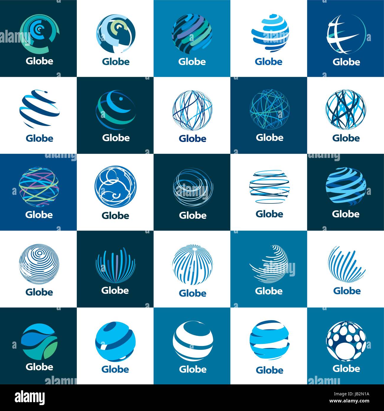 template logo design globe. Vector illustration icon Stock Vector Image ...