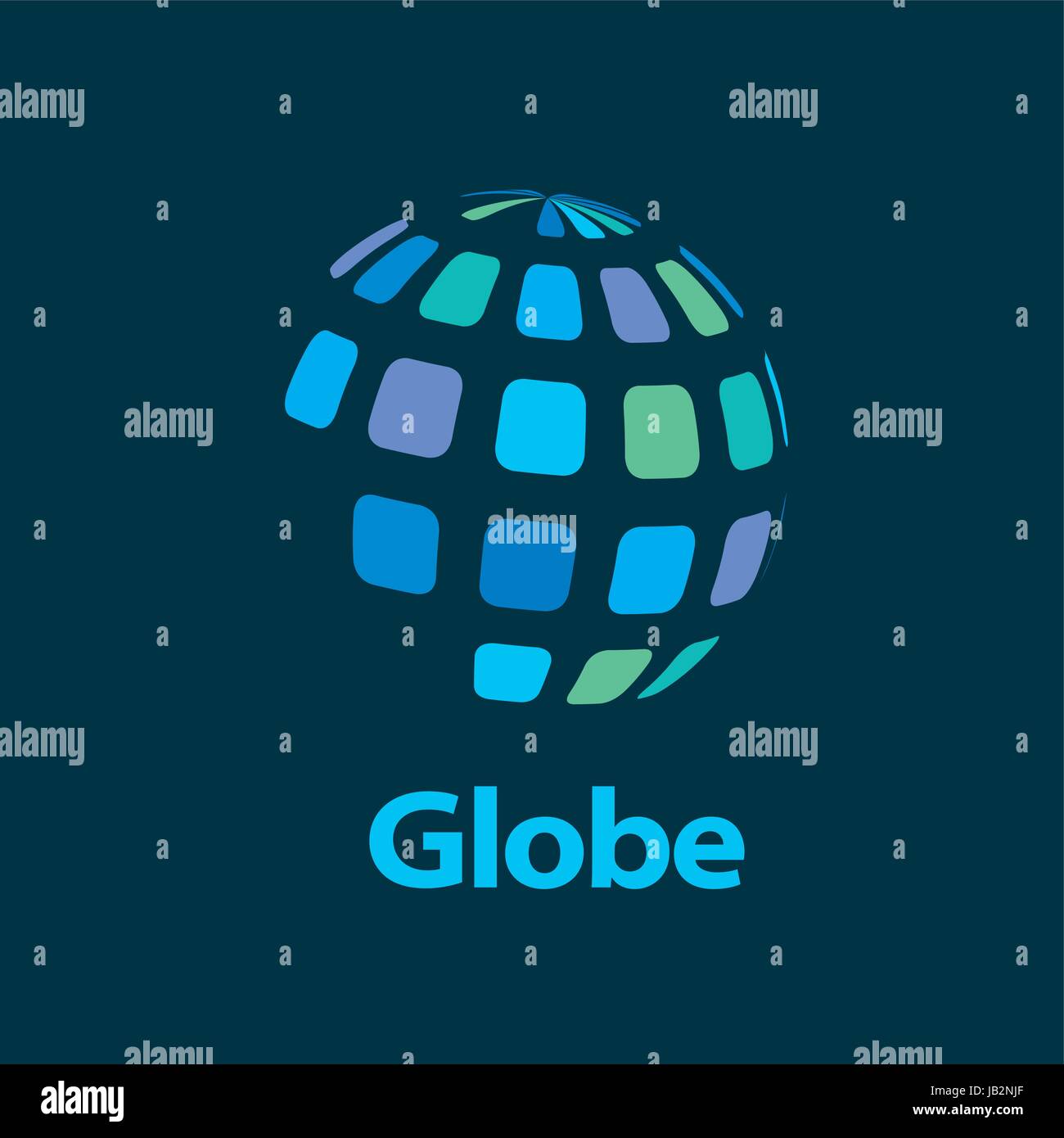 template logo design globe. Vector illustration icon Stock Vector Image ...