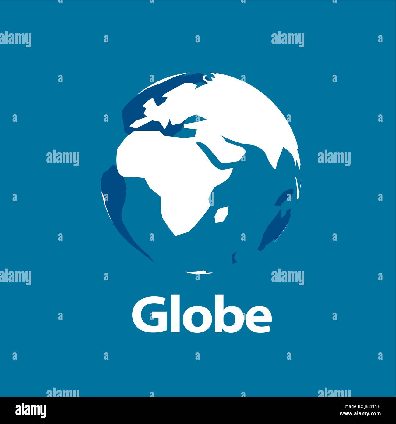 template logo design globe. Vector illustration icon Stock Vector Image ...