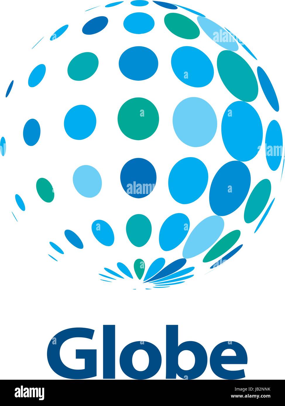 template logo design globe. Vector illustration icon Stock Vector Image ...
