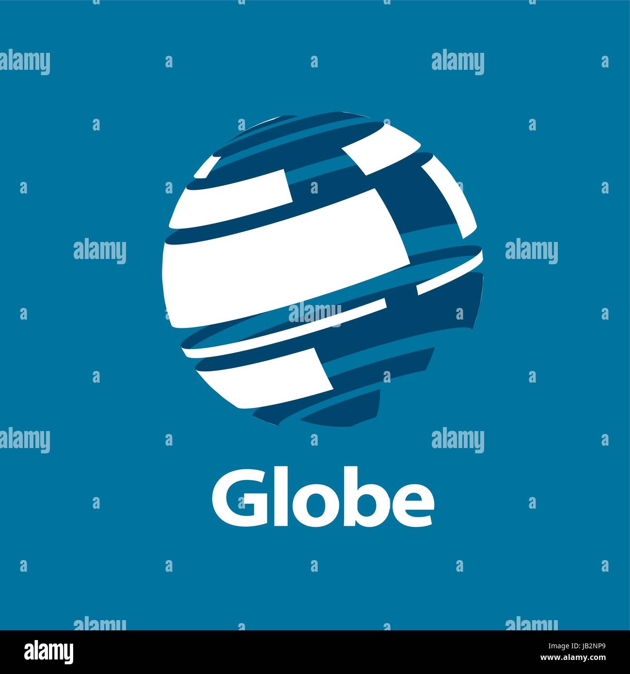 template logo design globe. Vector illustration icon Stock Vector Image ...