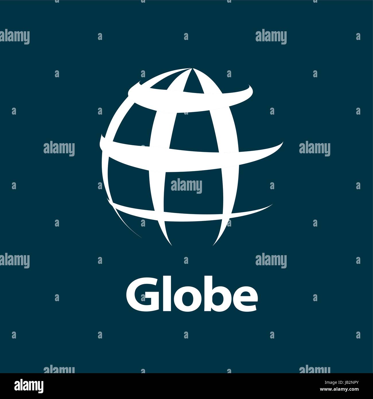 template logo design globe. Vector illustration icon Stock Vector Image ...