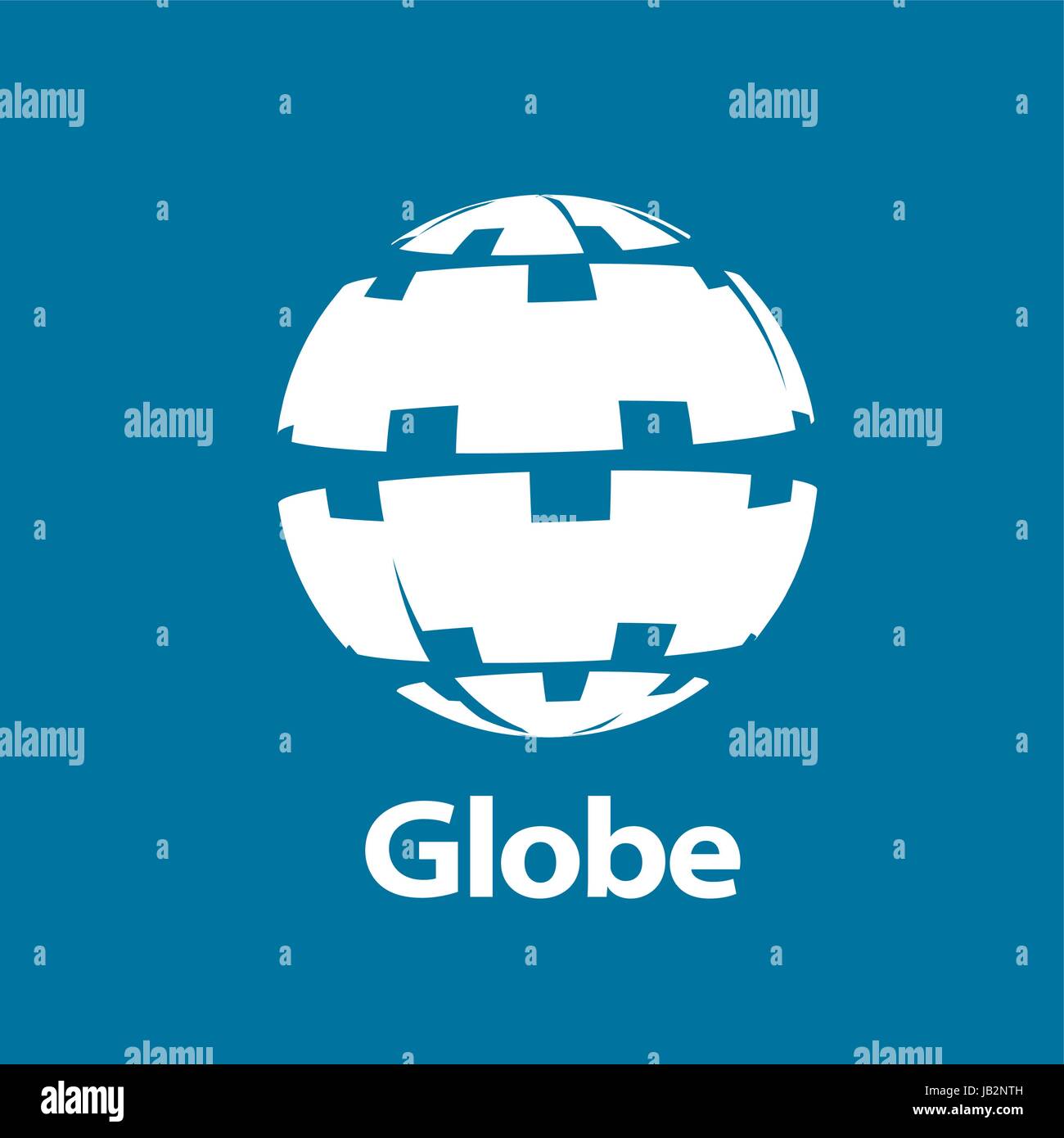 template logo design globe. Vector illustration icon Stock Vector Image ...