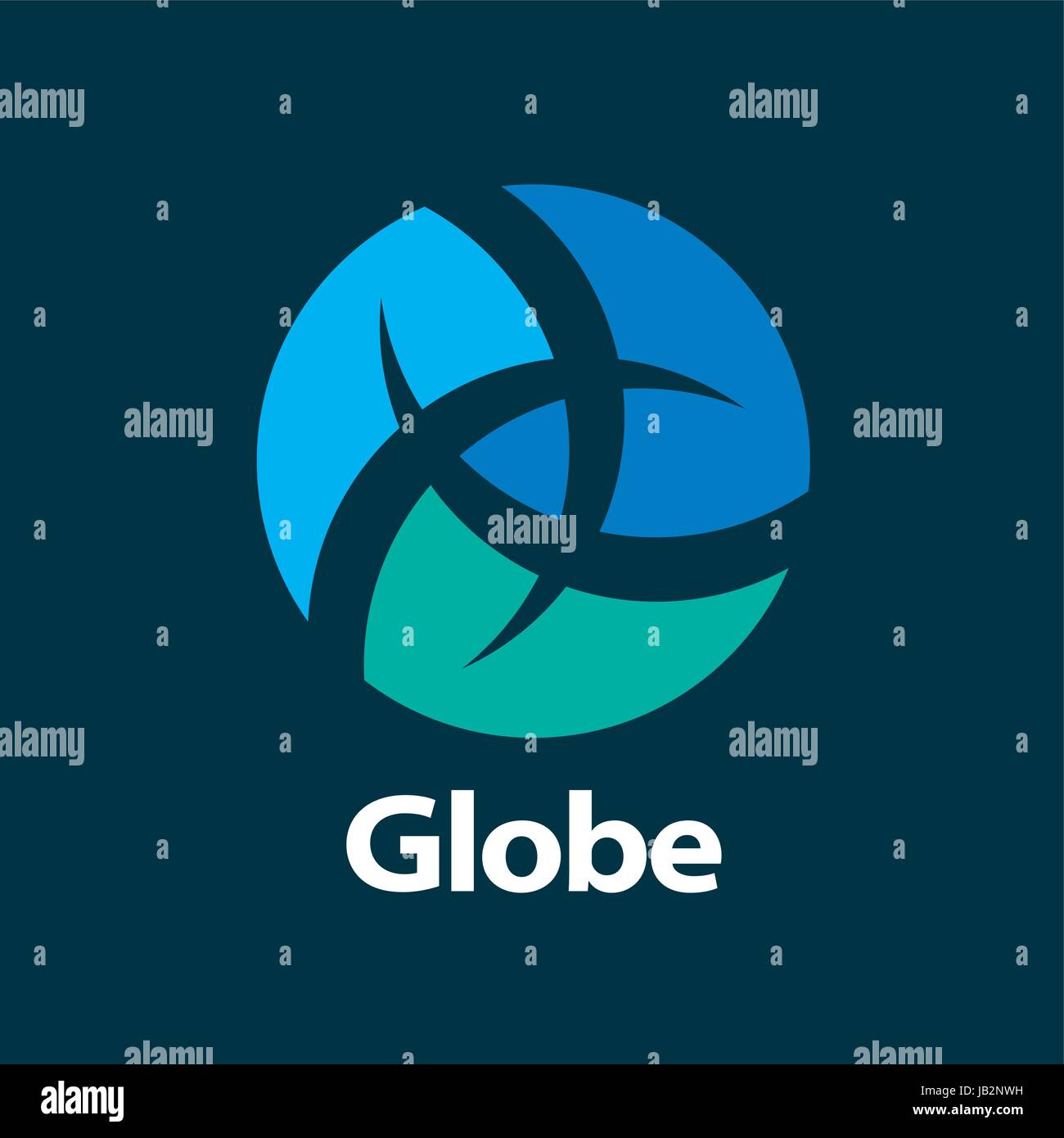 template logo design globe. Vector illustration icon Stock Vector Image ...
