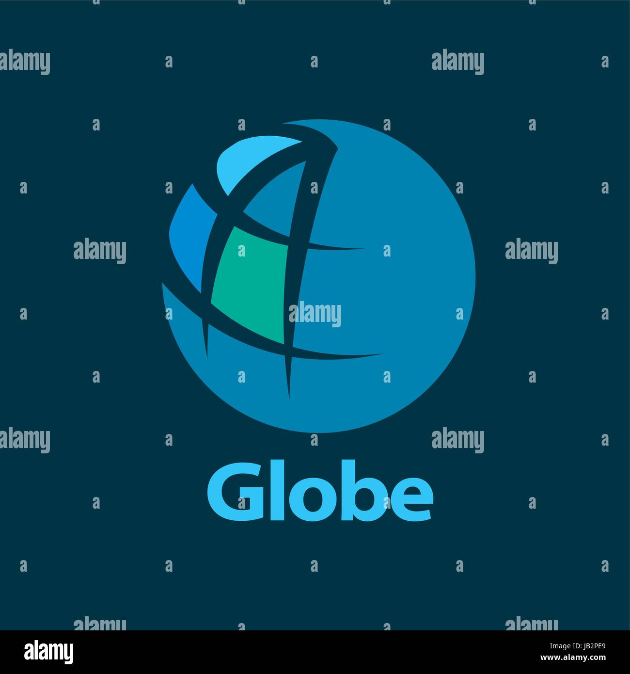 template logo design globe. Vector illustration icon Stock Vector Image ...