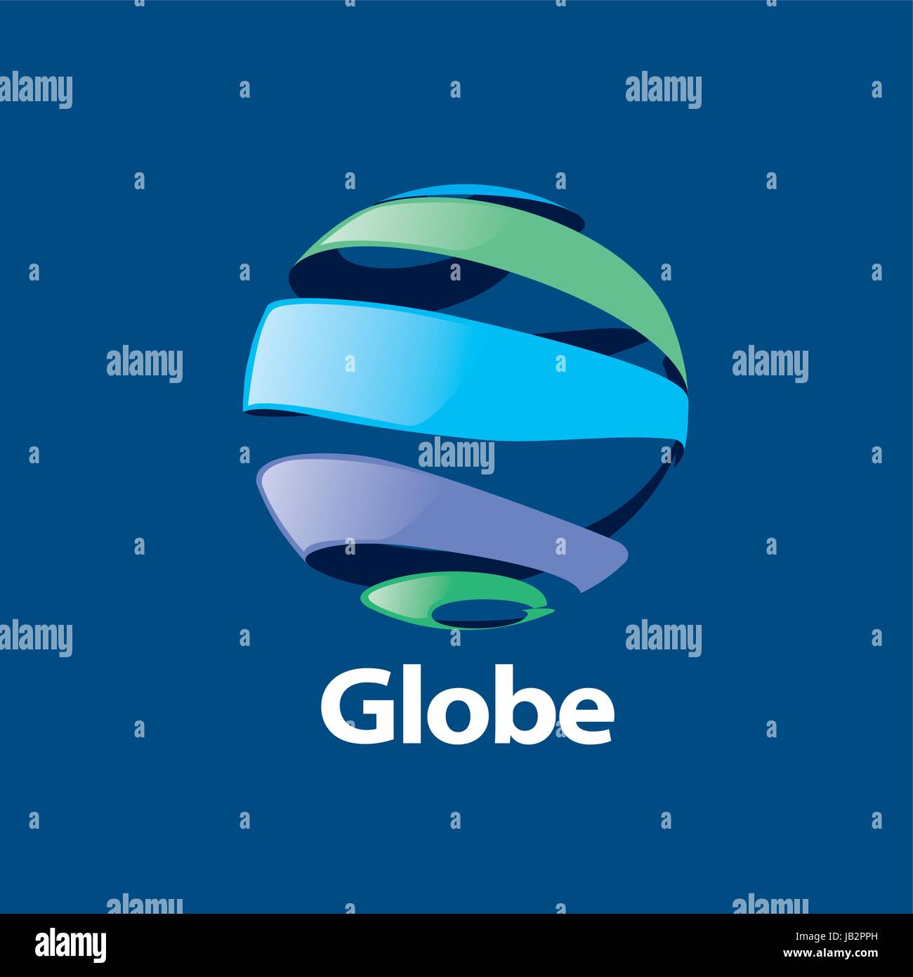 template logo design globe. Vector illustration icon Stock Vector Image ...