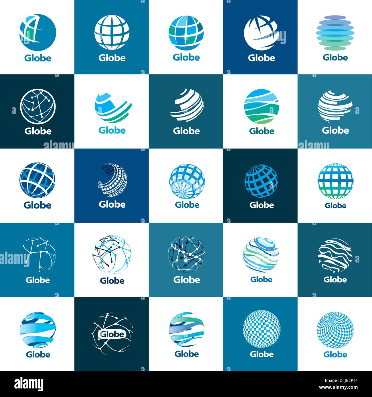 template logo design globe. Vector illustration icon Stock Vector Image ...