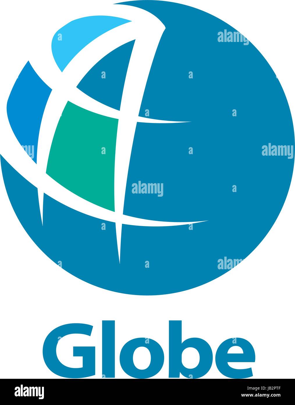 template logo design globe. Vector illustration icon Stock Vector Image ...