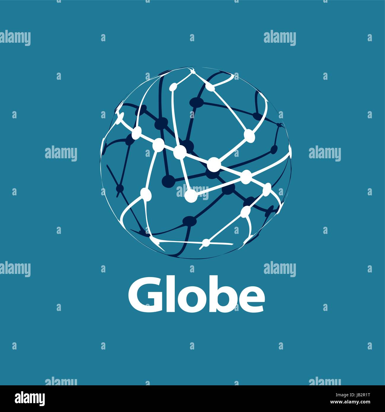 template logo design globe. Vector illustration icon Stock Vector Image ...