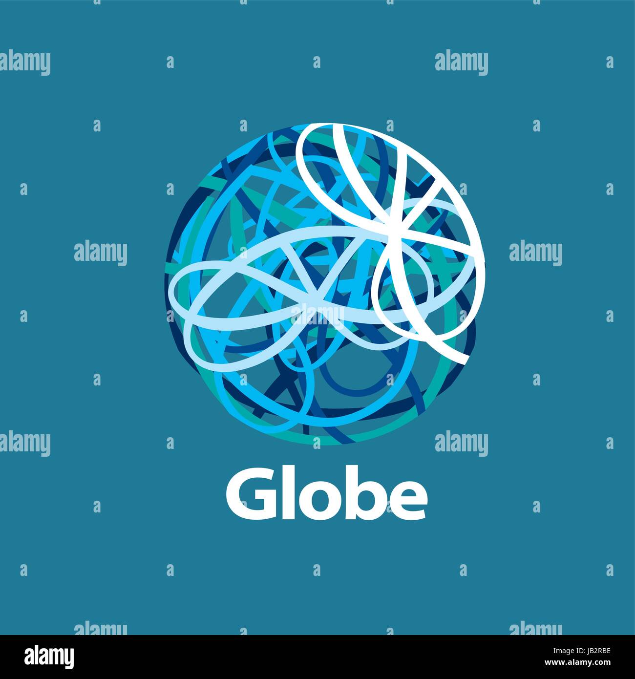 template logo design globe. Vector illustration icon Stock Vector Image ...